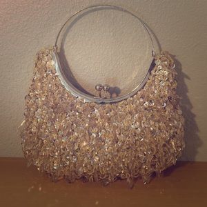 Vintage beaded handbag